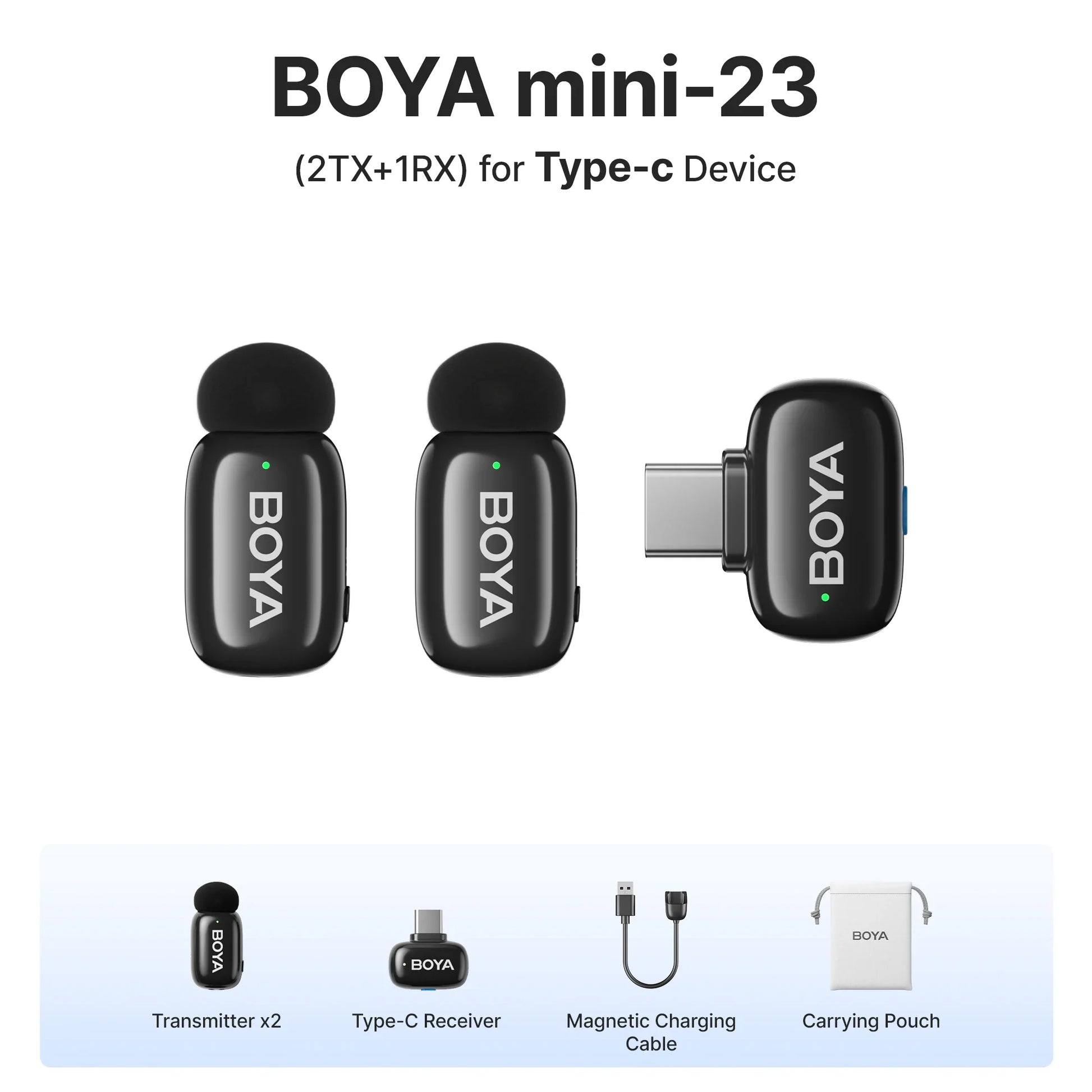 BOYA® Wireless Lavalier Microphone - Smallenterprised