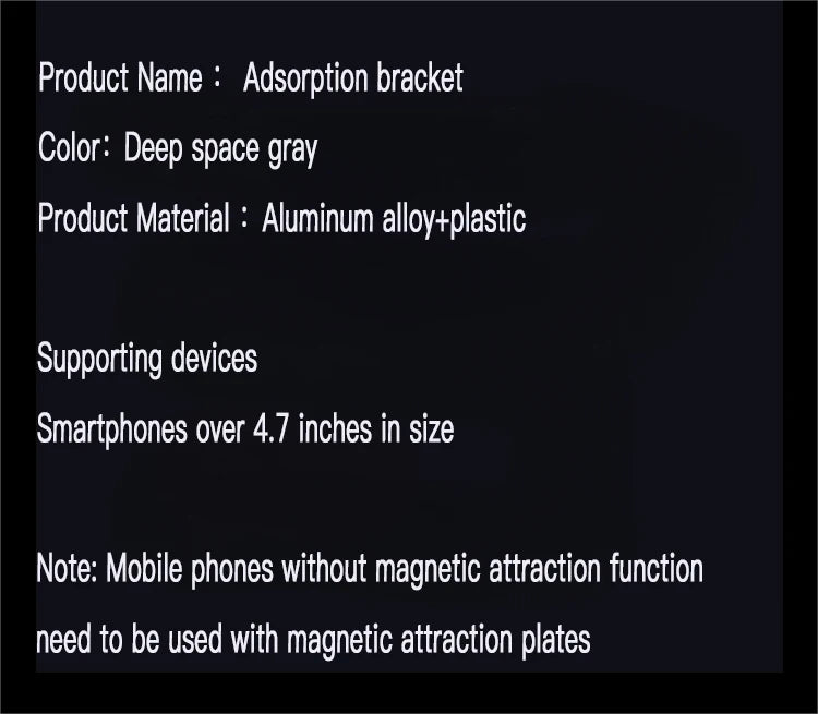 Magnetic Phone Holder Rotating Folding Electric Vacuum Suction Mag Stand For Car Navigation Gym Kitchen Streaming Bracket