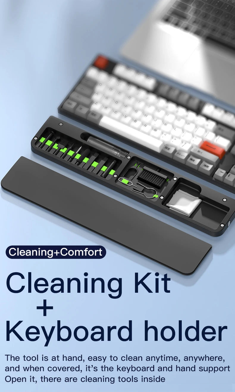22 in1 Digital Cleaning Kit Phone Camera Laptop keyboard Cleaning Headset brush key Screen cleaner Dust Collector Christmas gift