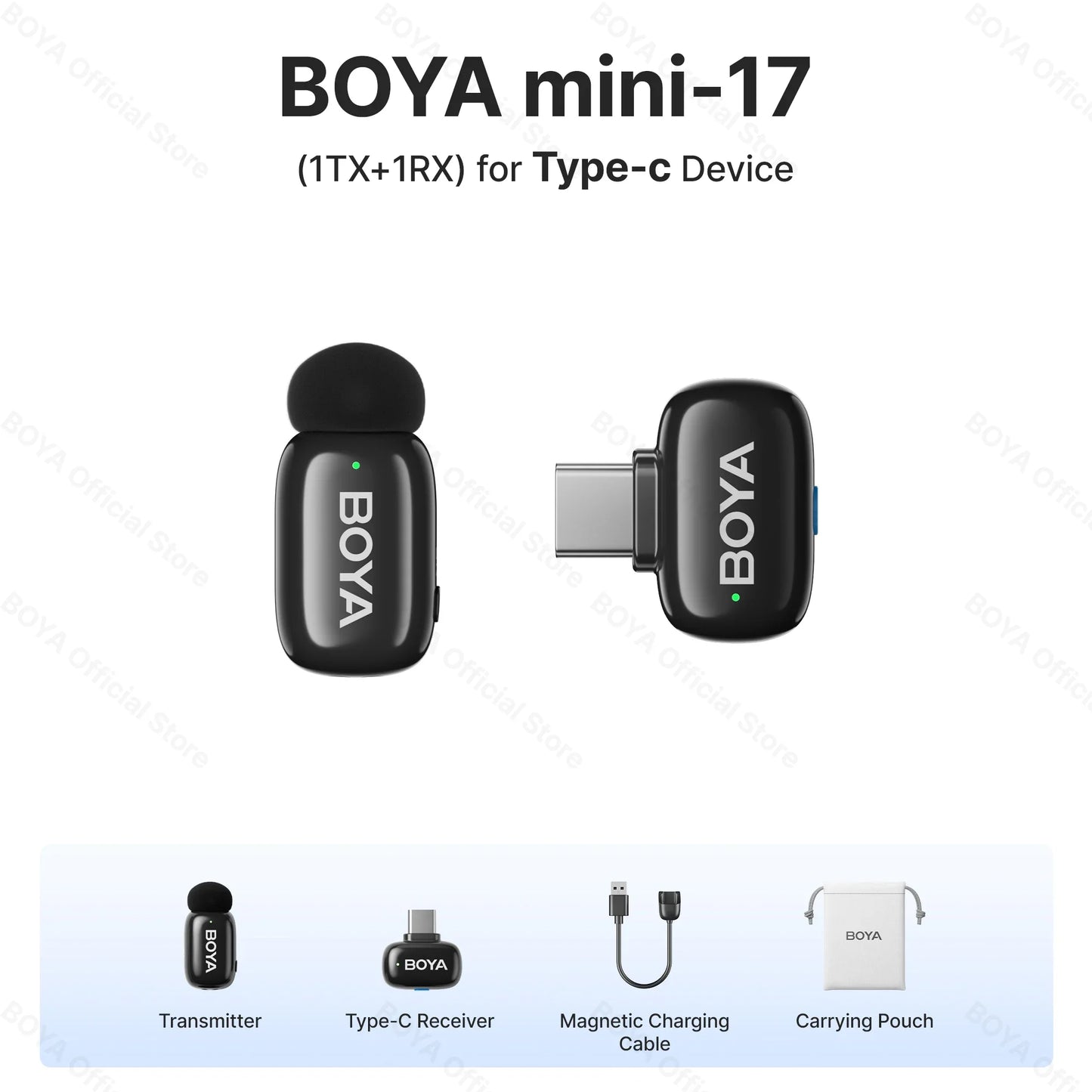 BOYA® Wireless Lavalier Microphone - Smallenterprised