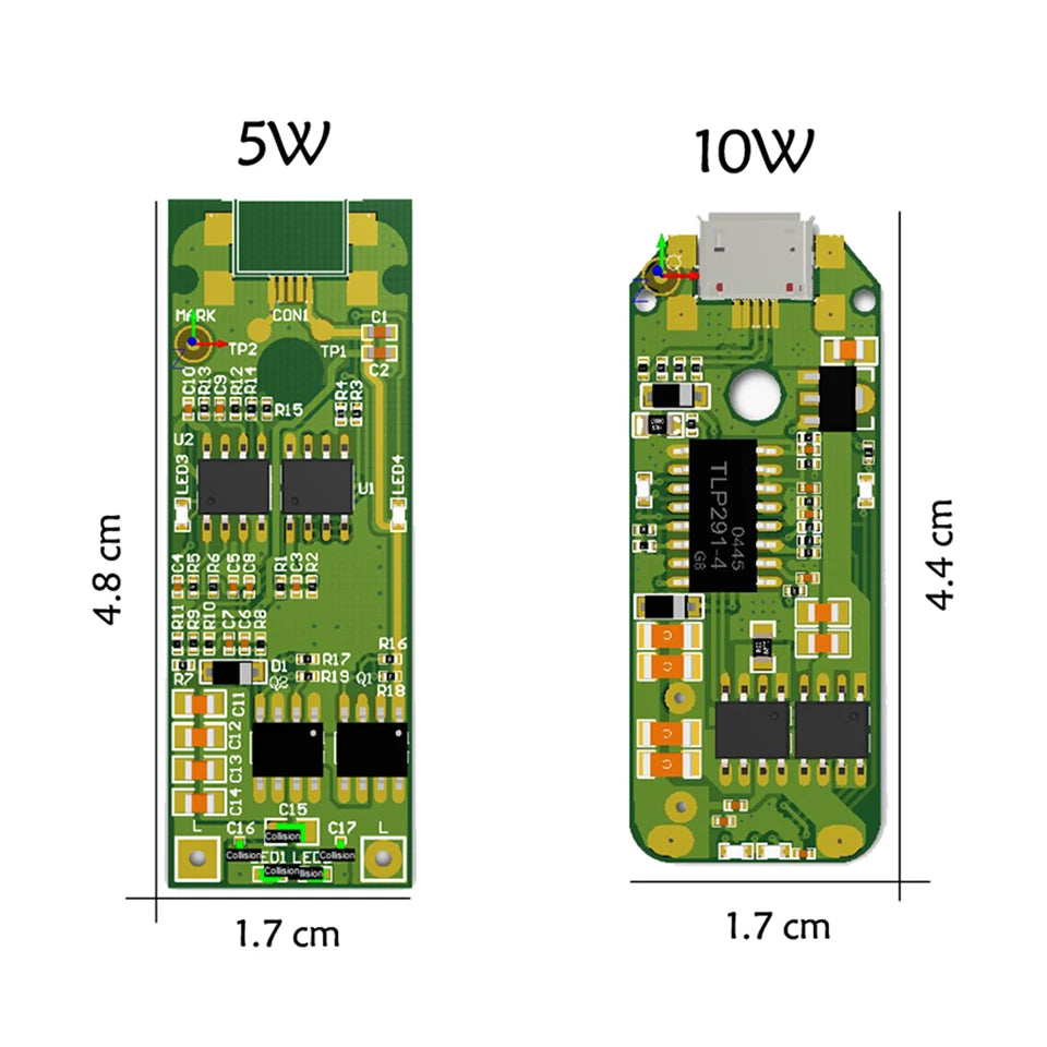 10W 15W 20W High Power Wireless Charger Transmitter Module Type C Micro USB + Coil QC/PD/QI Standard Fast Charging Circuit Board