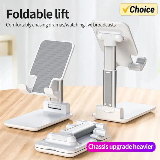 Desk Mobile Phone Holder Stand For IPhone IPad Xiaomi Adjustable Desktop Tablet Holder Universal Table Cell Phone Stand