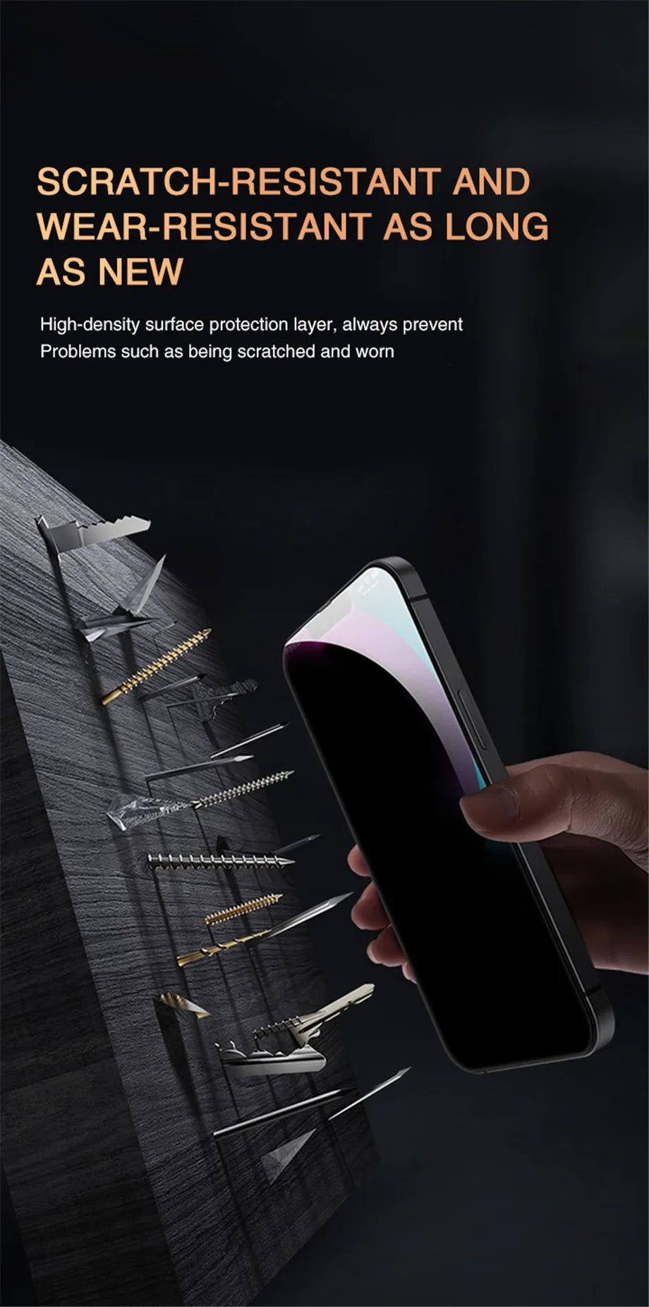 Full Cover Anti-Spy Screen Protector For iPhone 11 12 13 PRO MAX Privacy Glass For iPhone 14 Pro 8 Plus XS Max XR Tempered Glass