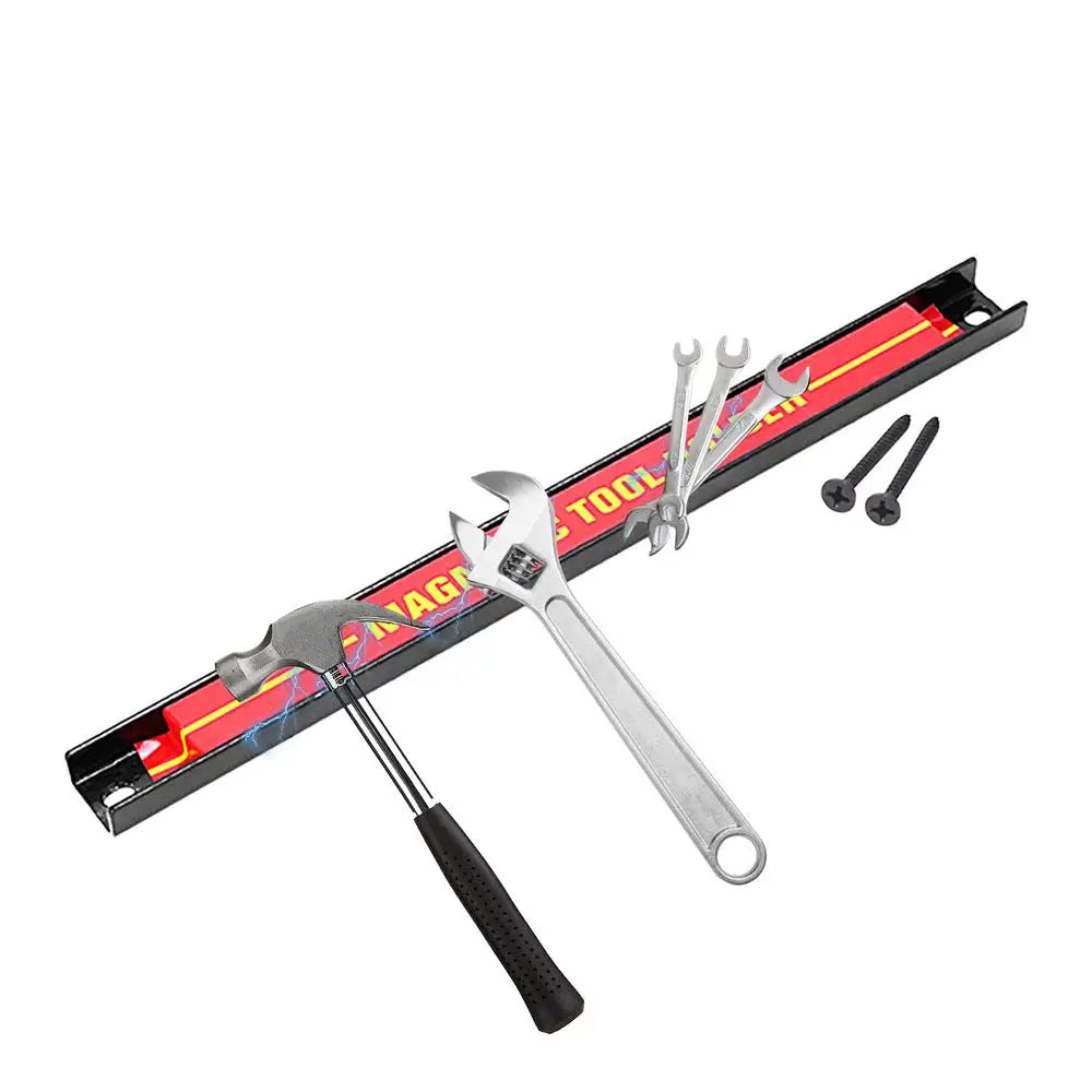 Magnetic Holder Metal Magnet Tool Organizer Bar Long Strip Garage Workshops Hardware Storage Restore Warehouse Rack Factory