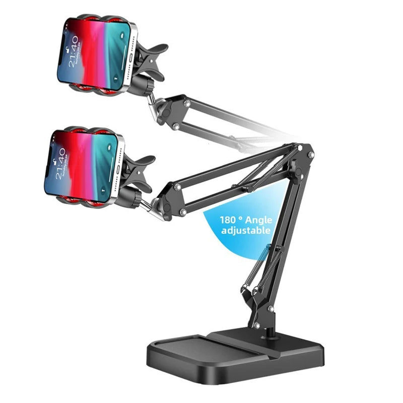 Tablet Stand for Desk iPad Stand Holder ,Foldable Home Office Desk Accessories for iPad Holder Portable Fits iPhone 4-15.9