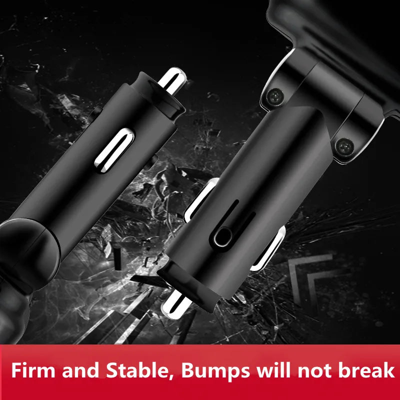 Car Charger 3.1A Dual USB Car Quick Charging Adapter For iPhone 13 12 11 Xiaomi Huawei Phones 2 Port LED Display Car USB Charger