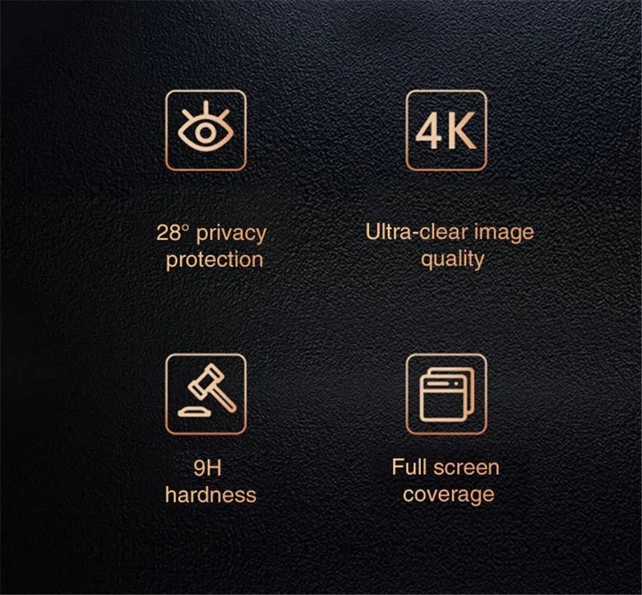 Full Cover Anti-Spy Screen Protector For iPhone 11 12 13 PRO MAX Privacy Glass For iPhone 14 Pro 8 Plus XS Max XR Tempered Glass