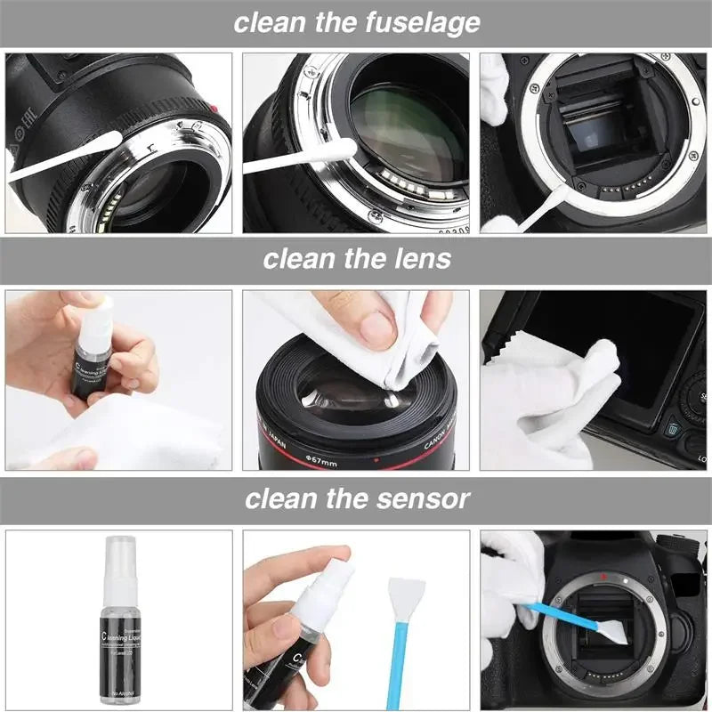 Cleaning Tool Kits For Computer Camera Mechanical Keyboard Laptop Tablet Earphone Crevice Brush Household Electronic Cleaner Set