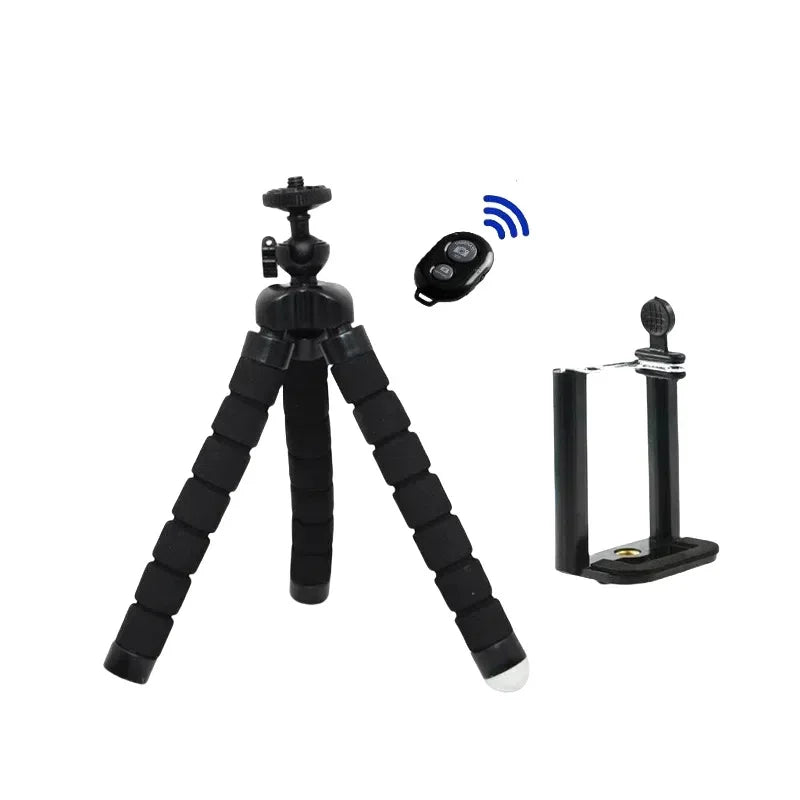 Tripods Tripod For Phone Mobile Camera Holder Clip Smartphone Monopod Tripe Stand Octopus Mini Tripod Stativ For Phone