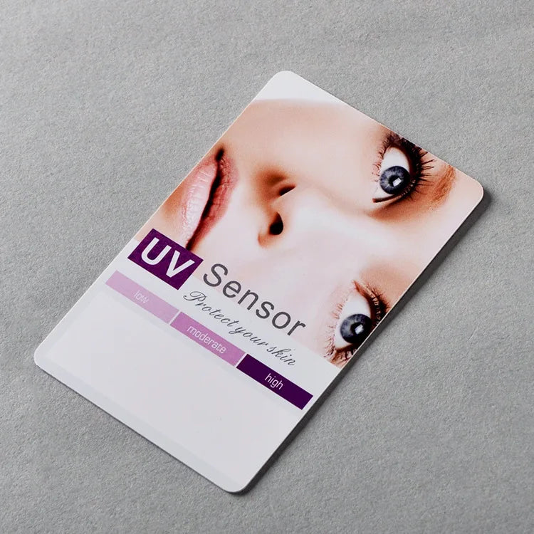 UV Test Card Premium UVB Test Card UV Sanitizer Test Strips For All UVA/UVB/UVC Device Phone Cleaner/UV Sterilizer BB-1