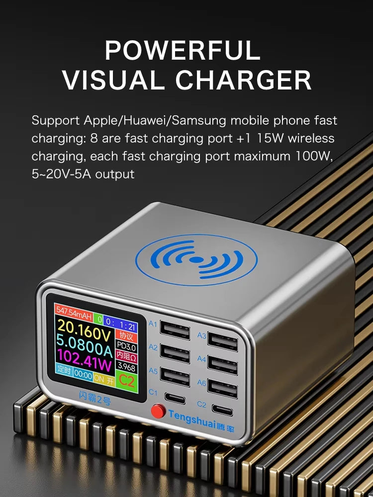 320W flash Charge Wireless charger for fast charging of electronic products such as mobile phone/computer/laptop/tablets