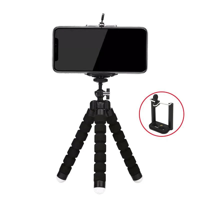 Tripods Tripod For Phone Mobile Camera Holder Clip Smartphone Monopod Tripe Stand Octopus Mini Tripod  For Phone