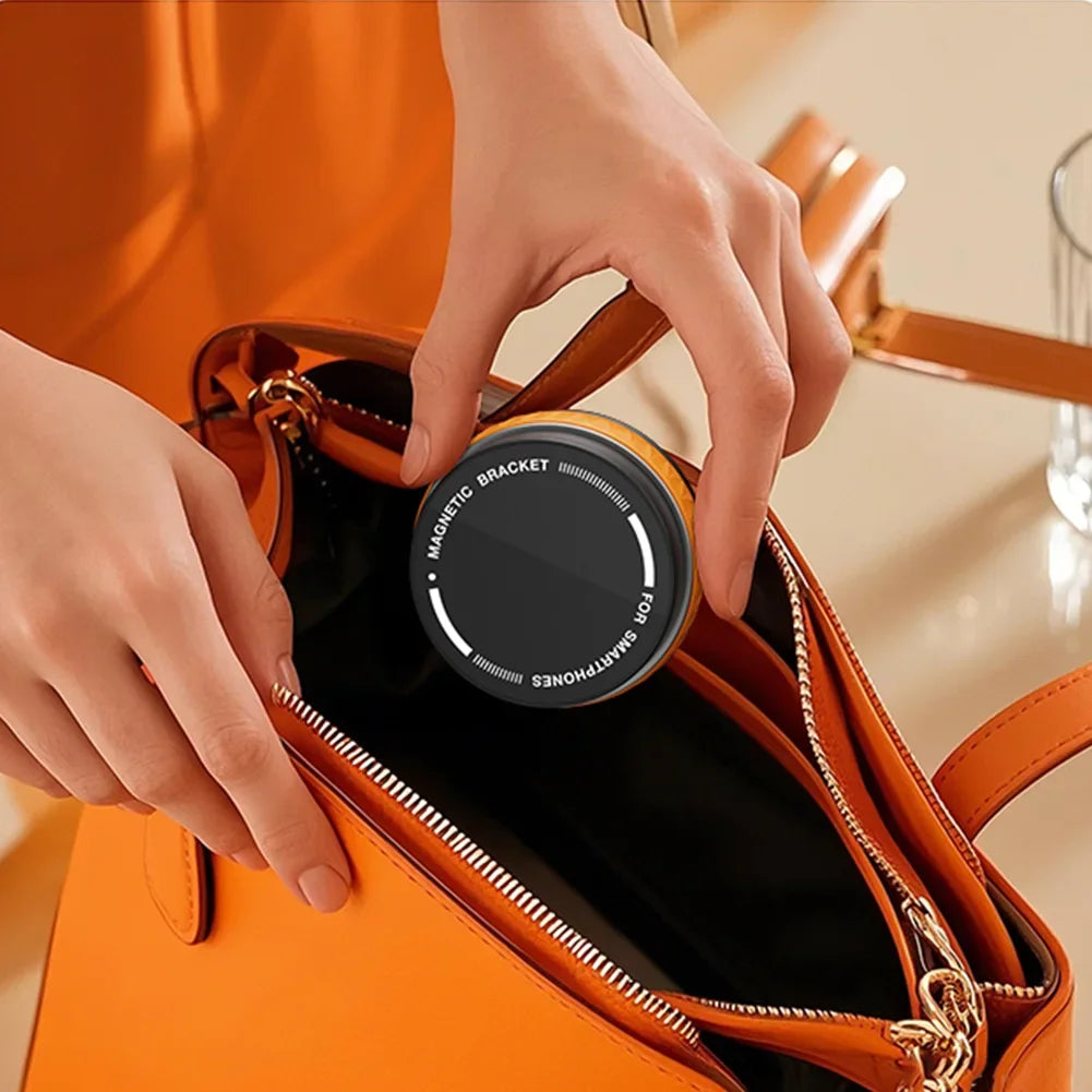 Magnetic Car Phone Holder For Magsafe Mobile Phone Stands 360 Rotatable Folding Holder Magnetic Stable Holder Car Accessories