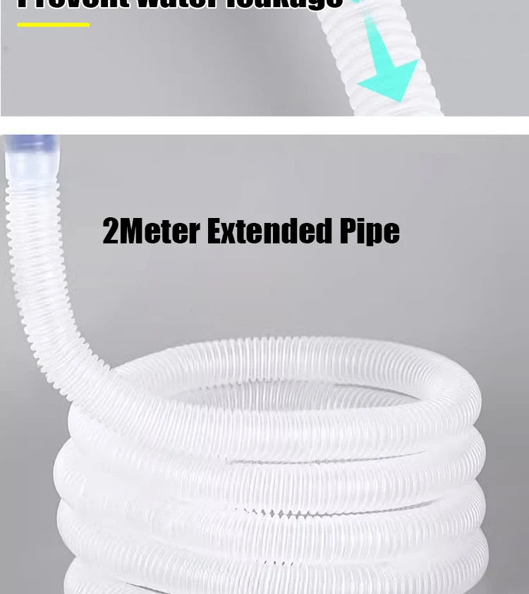 Air Conditioning Cleaning Kit Air Coditioning Cleaning Cover Leak-proof Cover Full with Water Pipe Disassembly-free Clean Tools