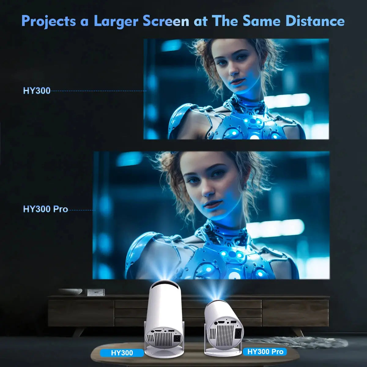 4K Android Projector with WiFi6 - Small Enterprise