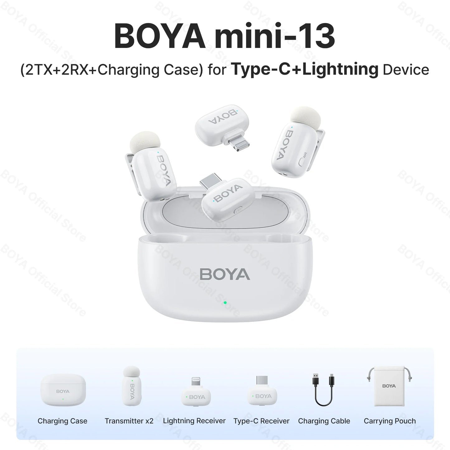 BOYA® Wireless Lavalier Microphone - Smallenterprised