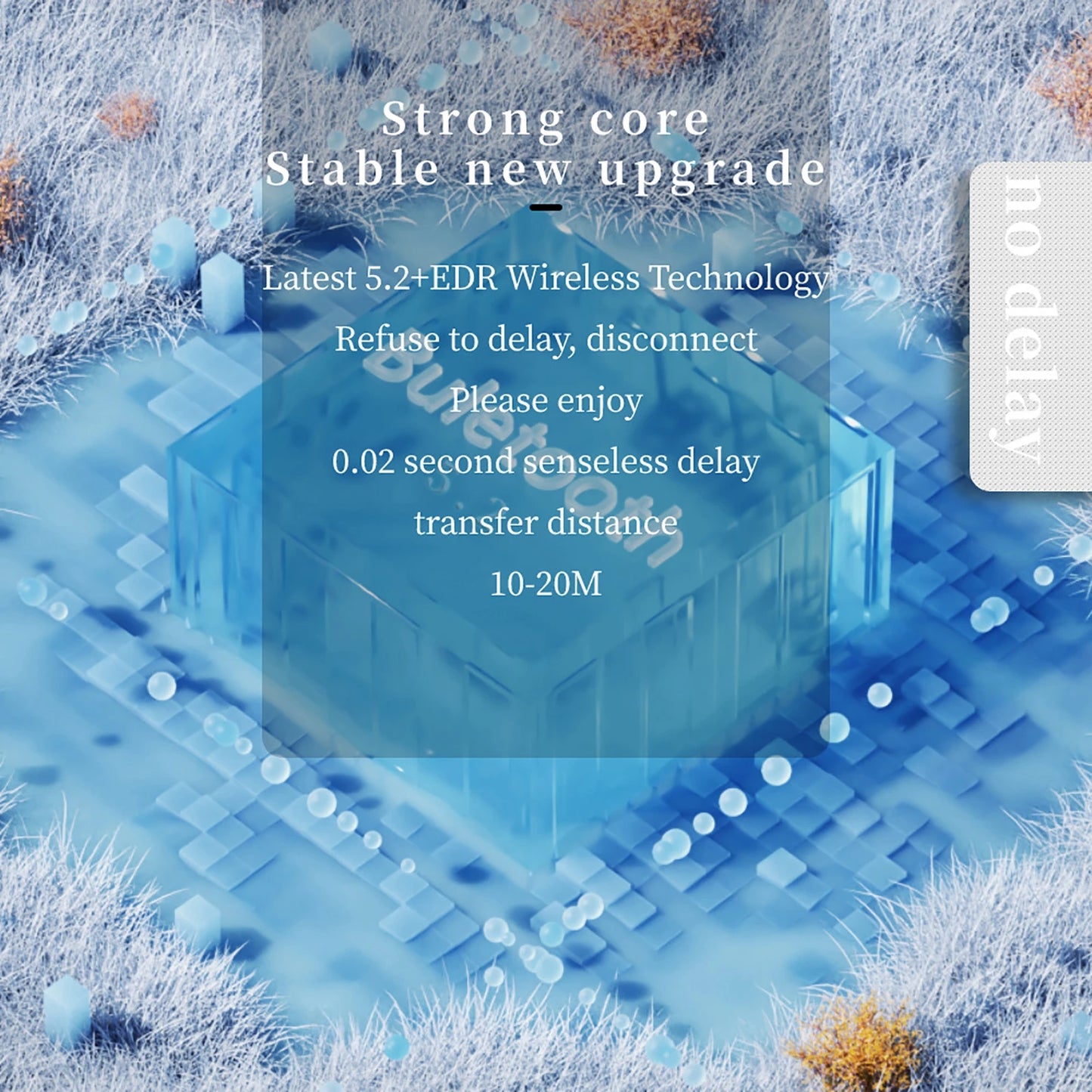 Bluetooth 5.2 Earbuds Ear Clip Headphones Wireless Earphones with Microphone for Workouts Business Clear Sound Noise Reduction