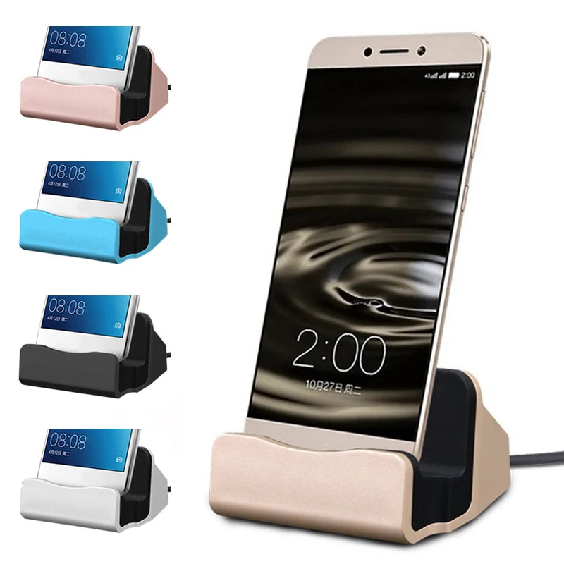 Desktop Charging Base Dock Station Charger For Xiaomi Poco X3 X4 M4 Pro 5G F3 M3 10T 9T Note 10 9 Lite Type-C USB Phone Charger