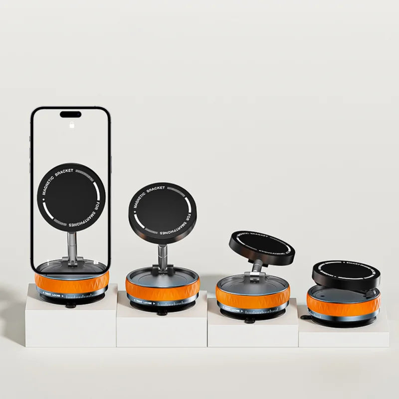 Magnetic Car Phone Holder For Magsafe Mobile Phone Stands 360 Rotatable Folding Holder Magnetic Stable Holder Car Accessories