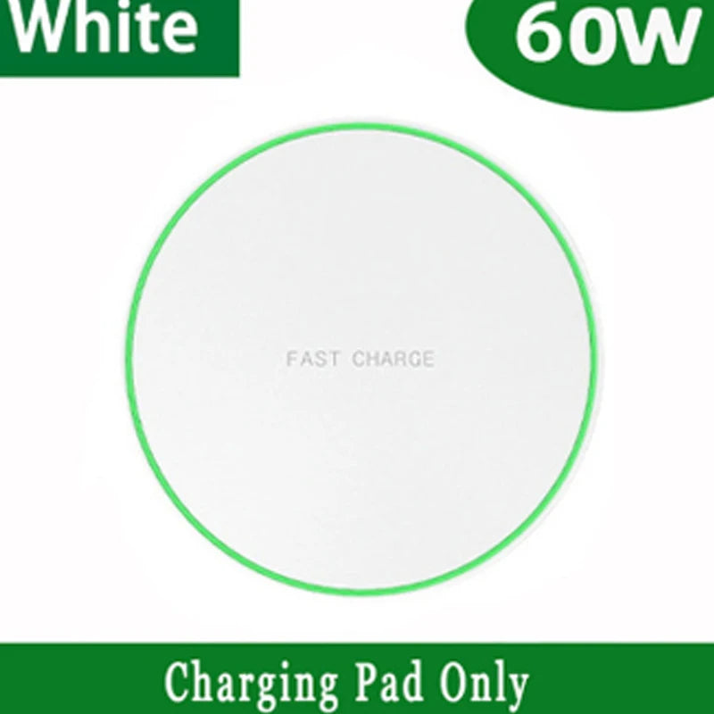 60W Wireless Charger For Ulefone Power Armor 18 18T 19 13 14 Pro Armor 11 11T 12 12S 17 Pro Phone Wireless Charging Pad