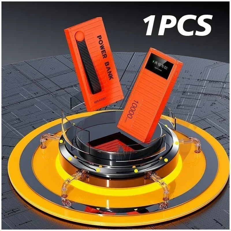 50000mAh Ultra New Power Bank Thin Large Capacity Lightweight Fast Charging Durable Container Mobile Power Supply