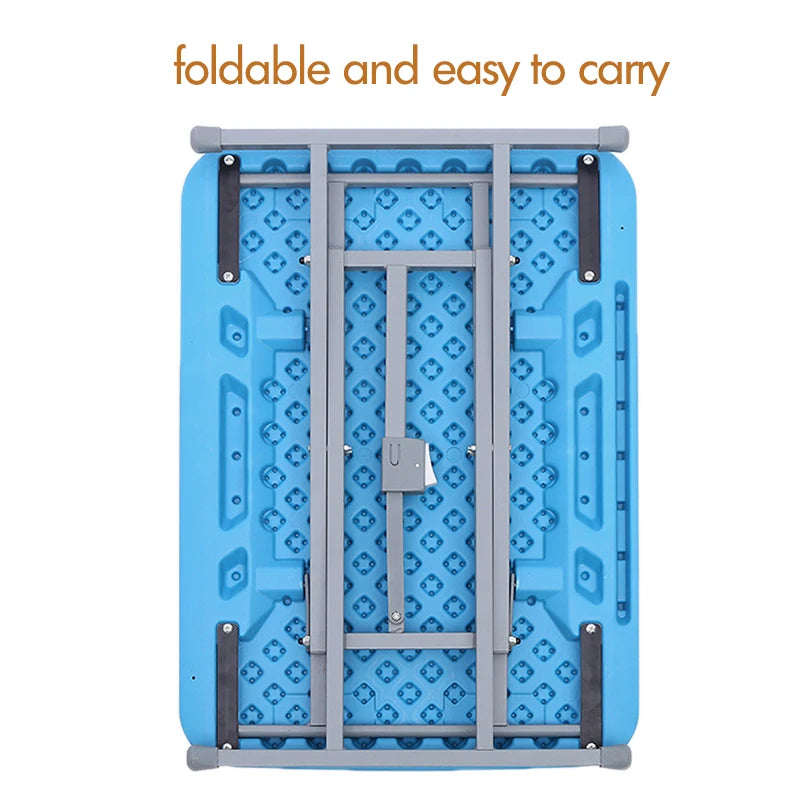 Portable Standing Desk Stand Up Desk Riser, 40cm-70cm Height Adjustable Home Office Folding Desk for Laptop Outdoor Escritorio