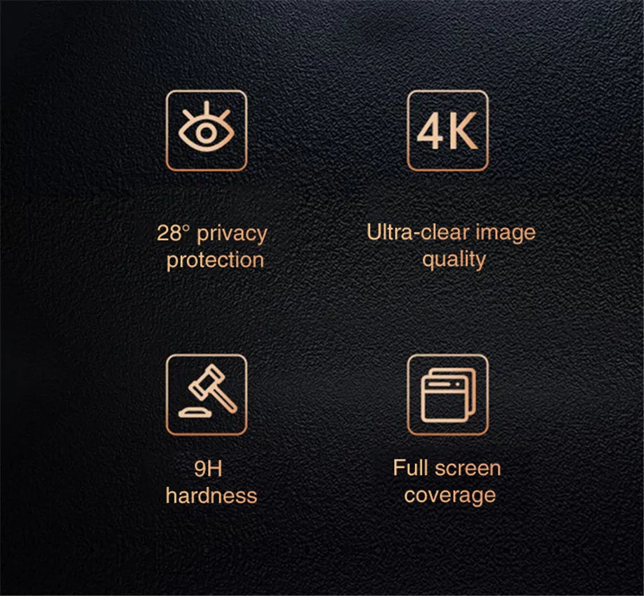 Full Cover Anti-Spy Screen Protector For iPhone 11 12 13 14 PRO MAX Privacy For iPhone 14 11 6 7 8 Plus XS Max XR Tempered Glass