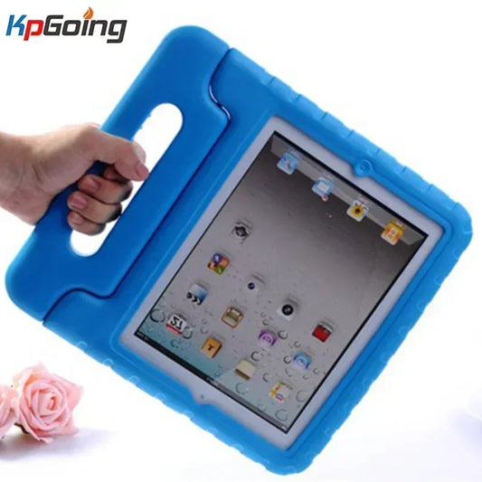 For IPad Mini 1 2 3 4 5 6 7 Case Kids EVA Foam Hand-held ShockProof Full Body Tablet Cover for IPad 2 3 4 Case