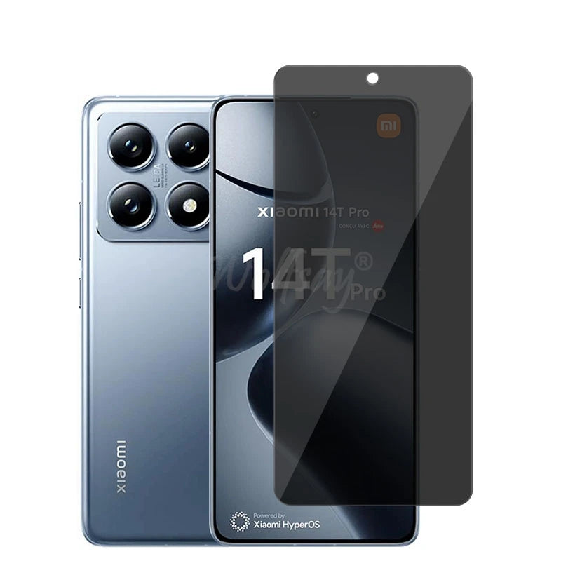 Anti Spy Screen Protector For Xiaomi 14T Pro Glass Xiaomi 14T Pro Glass Privacy Peep Film Xiaomi 14T Pro Tempered Glass Film