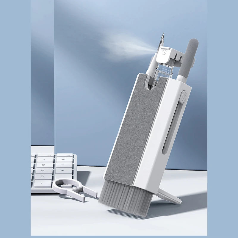 8-in-1 Keyboard Cleaning Kits Cleaner Headphone Cleaner Pen Keycap Puller Laptop Screen Cleaning Bluetooth Earphone Cleaning Kit