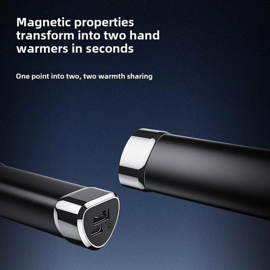 NEW Battery Bank  Power Banks  Slim  Mini Power Bank Powerbank for Charging and Hand Warming 2-in-1 Convenient Grip