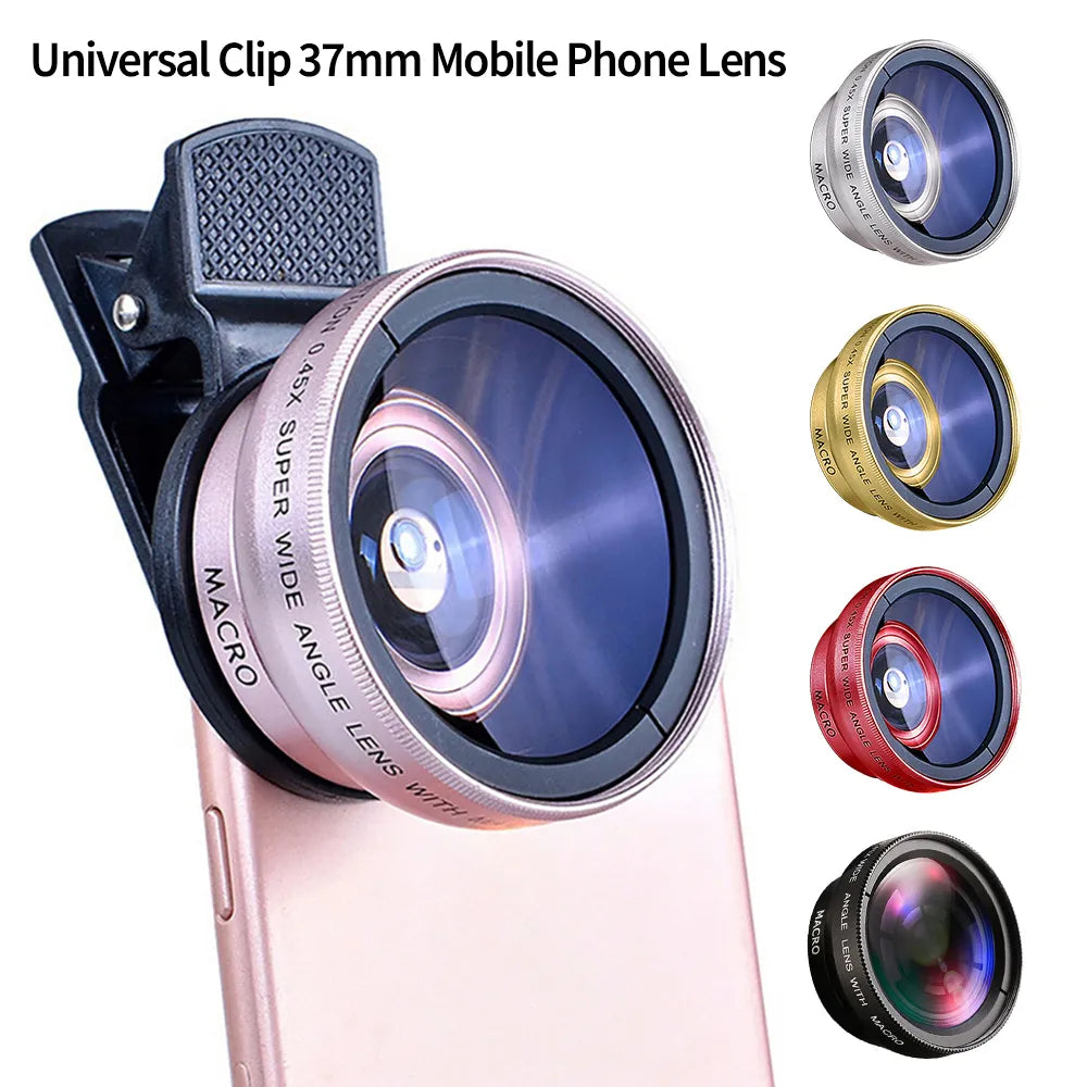 2-in-1 Universal Smartphone Lens Clip - Smallenterprised
