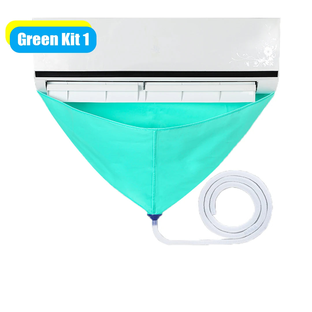 Air Conditioning Cleaning Kit Air Coditioning Cleaning Cover Leak-proof Cover Full with Water Pipe Disassembly-free Clean Tools
