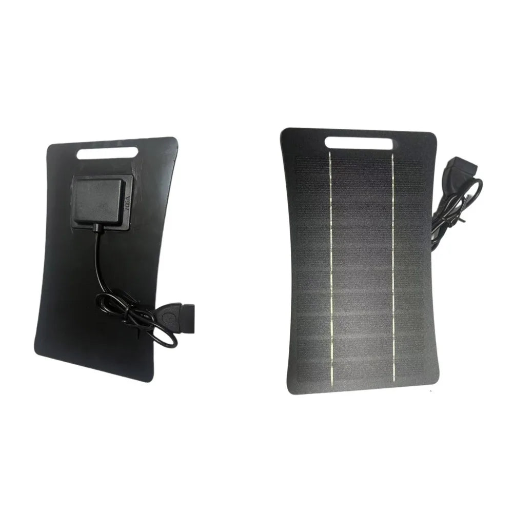 5V 2W USB Solar Charger Panel with USB Output Versatile Power Source Portable Solar System Multipurpose Durable