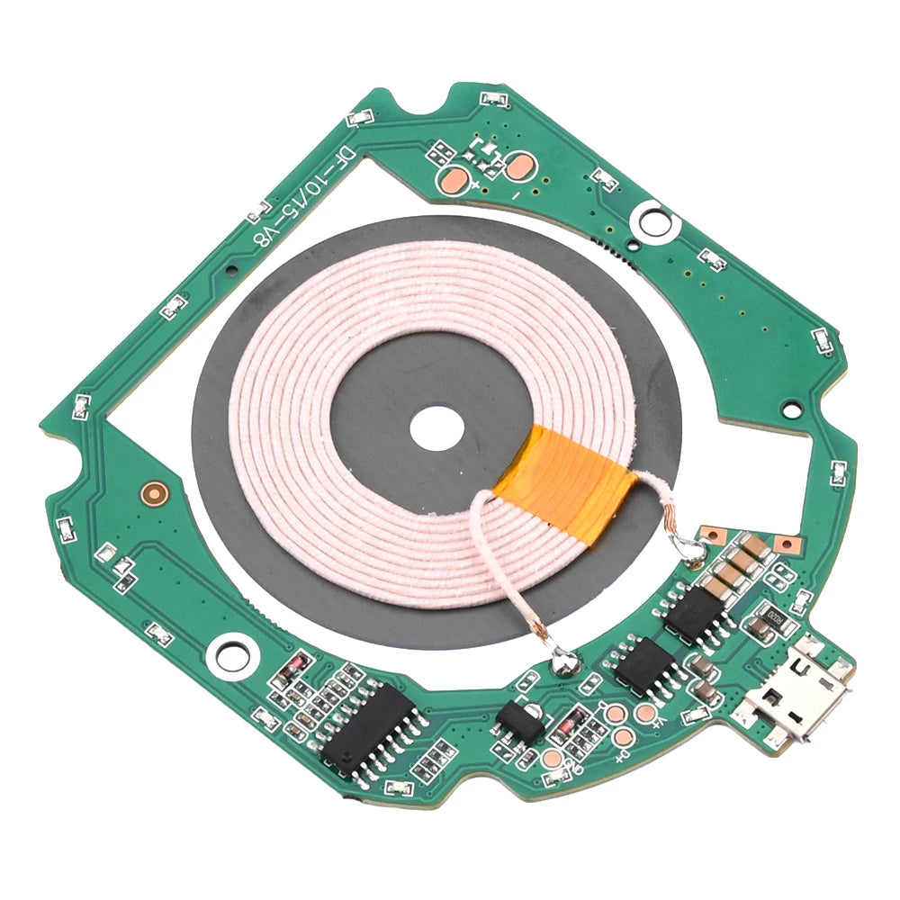 10W 15W High Power Wireless Charger Transmitter Module Type C + Coil for QI Standard Fast Charging Circuit Board with Protection