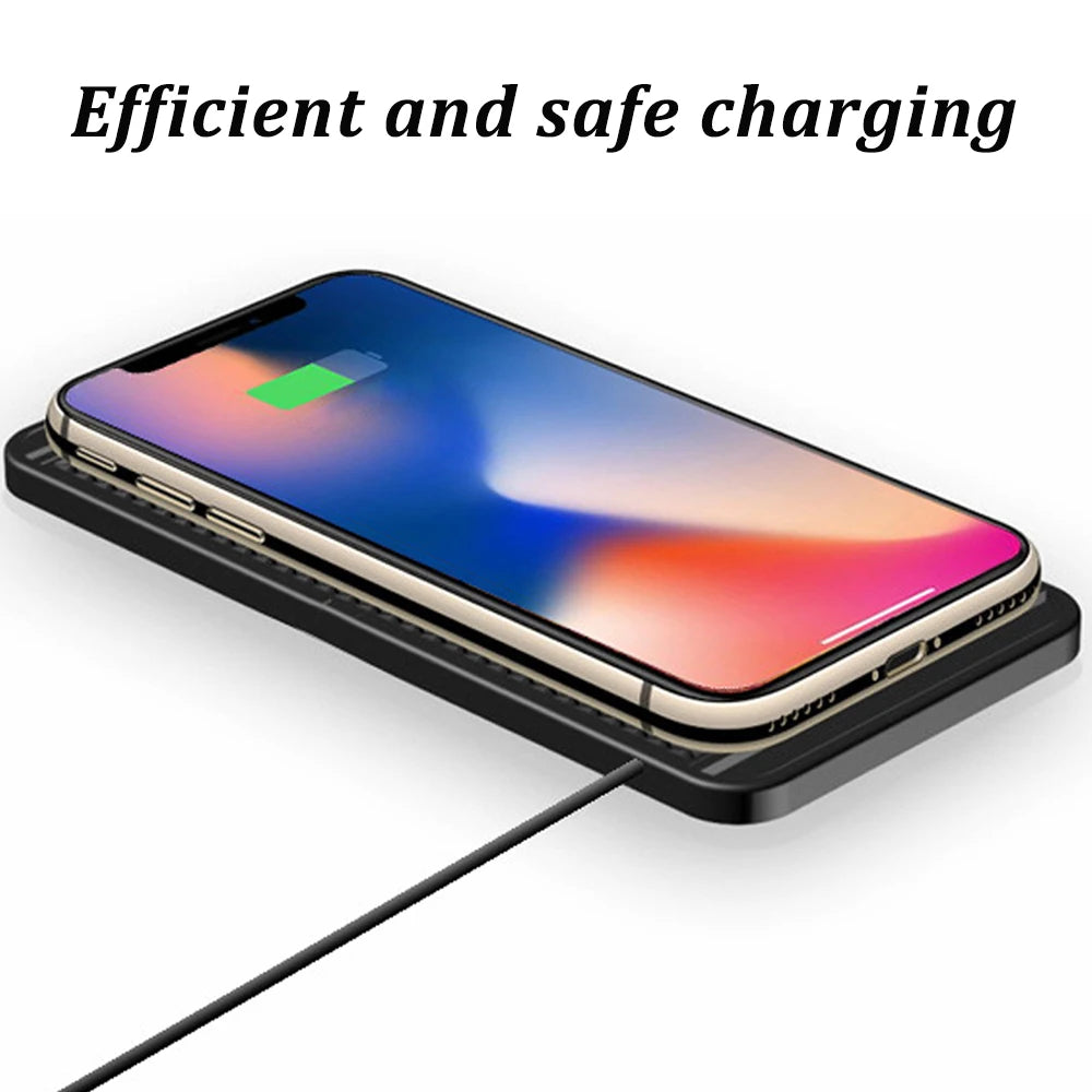 Wireless Charger Can Cut 15W Intelligent Automatic Sensing Suitable For Android, Huawei Fast Charging, Car Home Charger