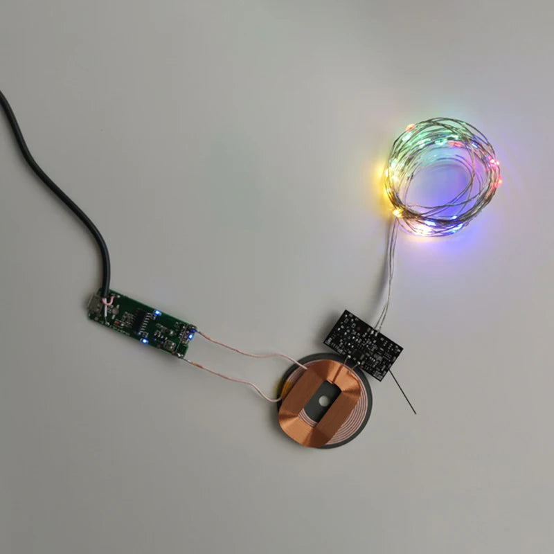 10W 15W 20W High Power Wireless Charger Transmitter Module Type C Micro USB + Coil QC/PD/QI Standard Fast Charging Circuit Board