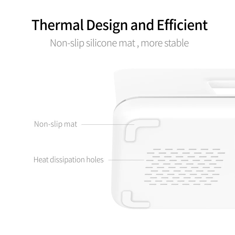 Wireless Charger Stand 3in1 Fast Charging With Led Lamp For iWatch 10 9 8 7 6 5 iPhone 16 15 14 13 12 11 X Airpods 4 3 Pro