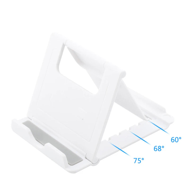 Desk Stand For Mobile Phone Portable Foldable CellPhone Stand Holder Desktop Bracket For iPhone 15 14 13 Pro Max iPad Smartphone