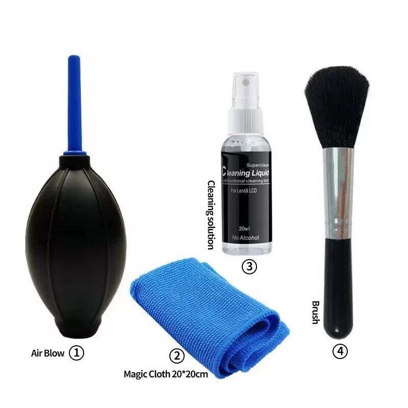 Cleaning Tool Kits For Computer Camera Mechanical Keyboard Laptop Tablet Earphone Crevice Brush Household Electronic Cleaner Set