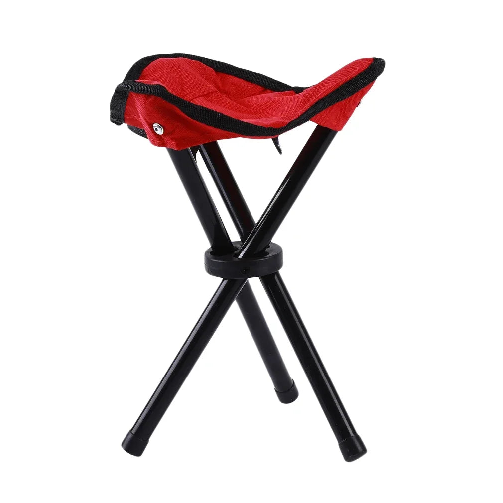 Must-Have Portable Steel Foldable Tripod Stool – Multipurpose For Picnic, Camping, Hiking & Fishing