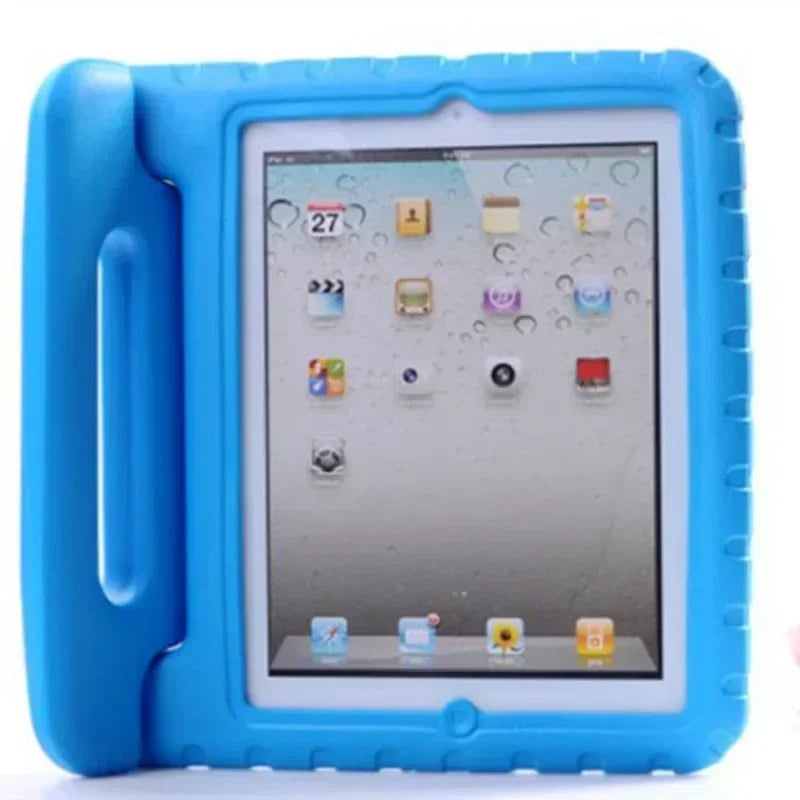 For IPad Mini 1 2 3 4 5 6 7 Case Kids EVA Foam Hand-held ShockProof Full Body Tablet Cover for IPad 2 3 4 Case