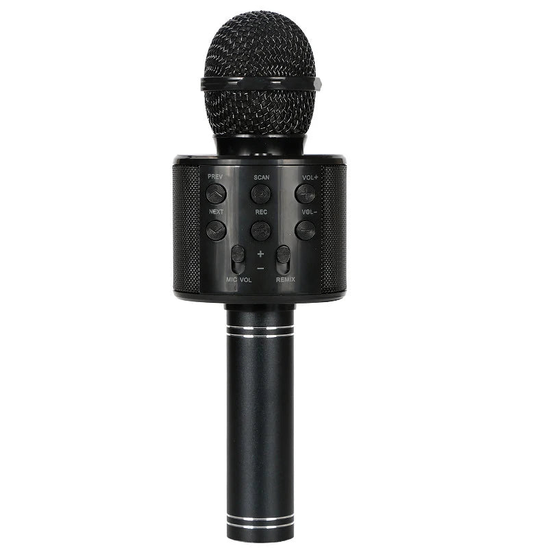 Microphone Karaoke Wireless For Cell Mobile Phone Do Singing Bluetooth Condenser Mikrofon Blutooth Smartphone Micro DJ Audio