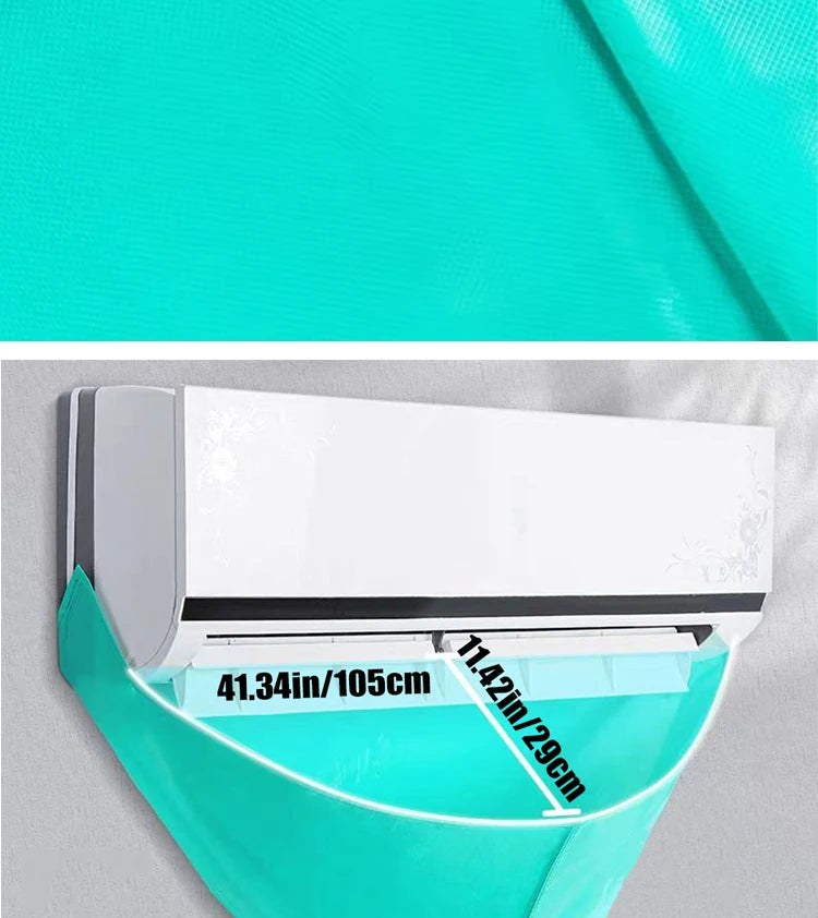 Air Conditioning Cleaning Kit Air Coditioning Cleaning Cover Leak-proof Cover Full with Water Pipe Disassembly-free Clean Tools