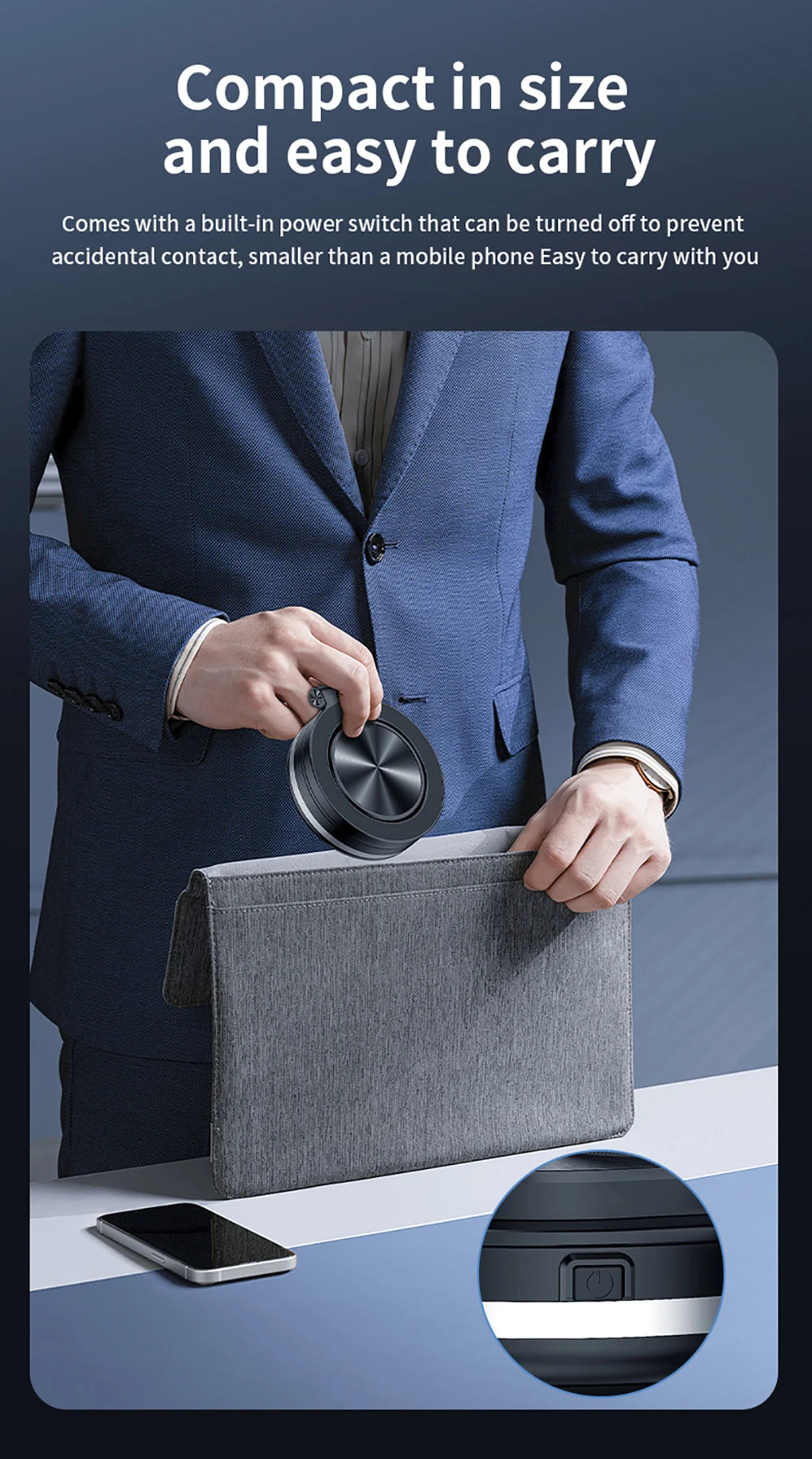 360°rotatable Car Magnetic Holder Intelligent Vacuum Adsorption Phone Holder Car Mount Windshield Magnetic Car Stable Holder