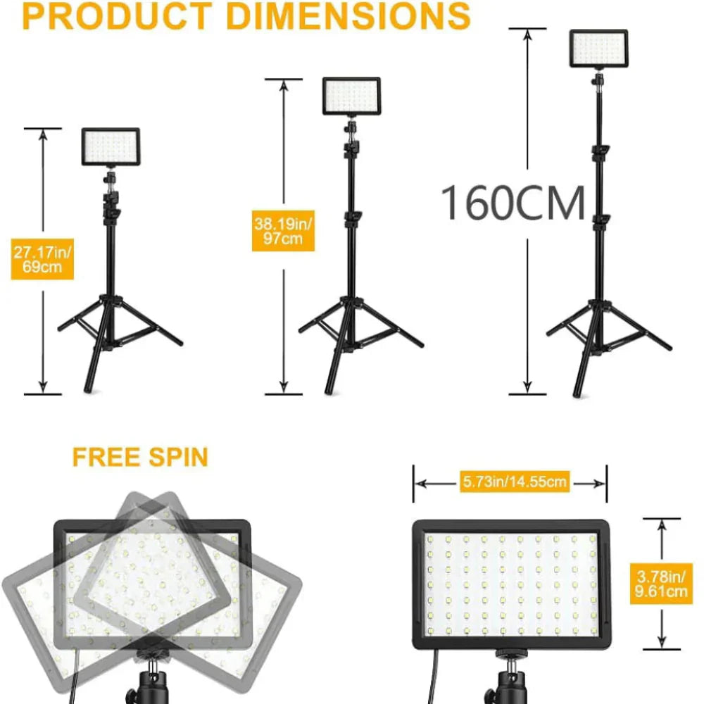 Onetify 4 Color RGB LED Tripod - Small Enterprise