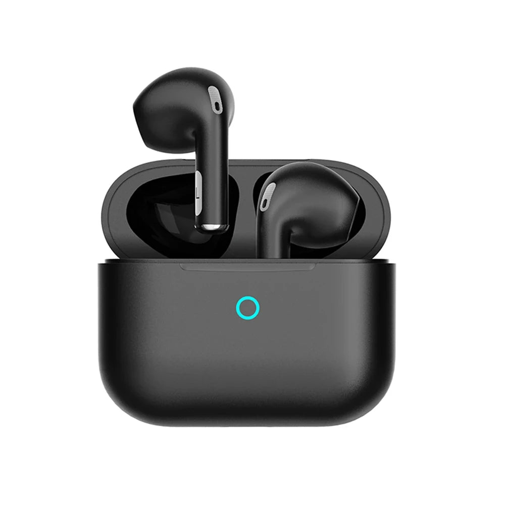 Bluetooth 5.3 True Wireless Earbuds with Charging Box Waterproof Earphone Volume Control Mini TWS Headphone Handsfree for Sports
