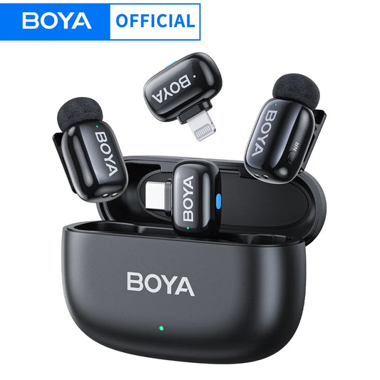 BOYA® Wireless Lavalier Microphone - Smallenterprised