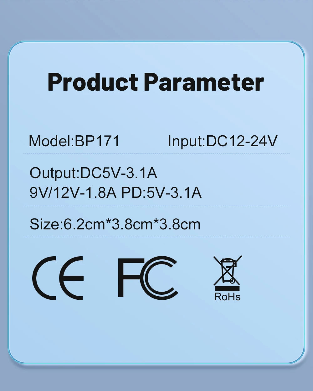 Car Charger 100W Support Super Fast Charging 5 in 1 Multi-port Voltage Car with Vehicle Digital Display Mobile Car Phone Adapter