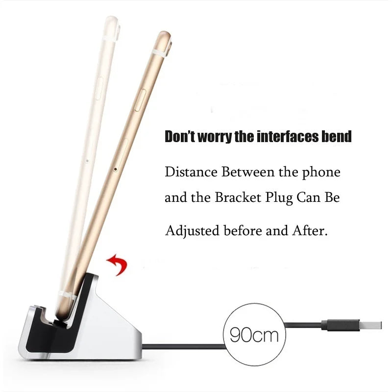 Desktop Charging Base Dock Station Charger For Xiaomi Poco X3 X4 M4 Pro 5G F3 M3 10T 9T Note 10 9 Lite Type-C USB Phone Charger